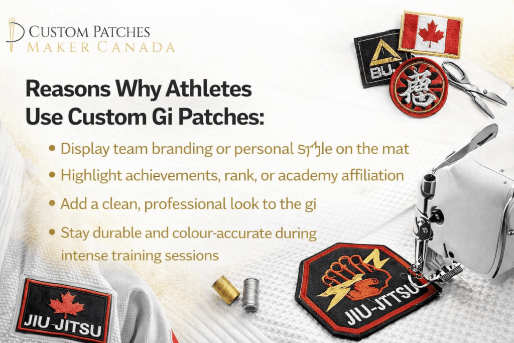 Reasons Why Athletes Use Custom Gi Patches