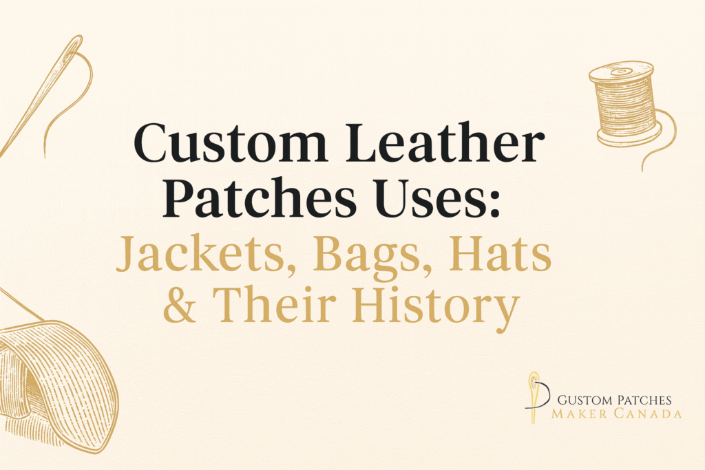Custom Leather Patches Uses Jackets, Bags, Hats & Their History