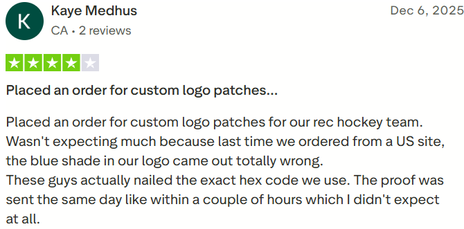 patches review 2