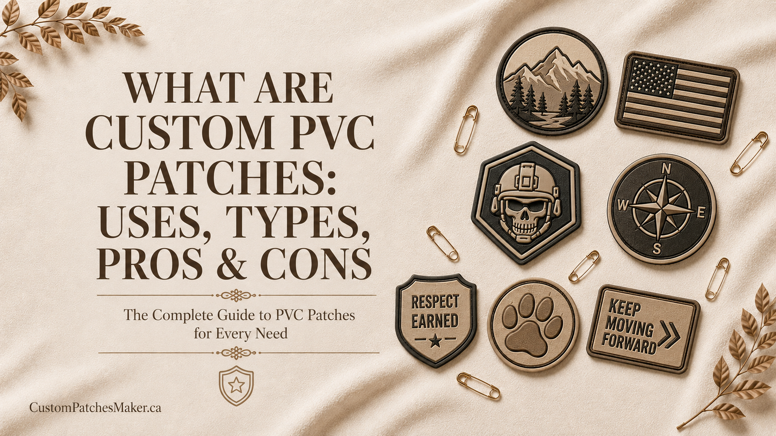 What are Custom PVC Patches: Uses, Types, Pros & Cons